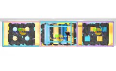 Softplay Survivor Parkur 7x1.5x2.4h