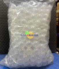 Şeffaf Oyun Havuzu Topu 7cm - 500 Adet