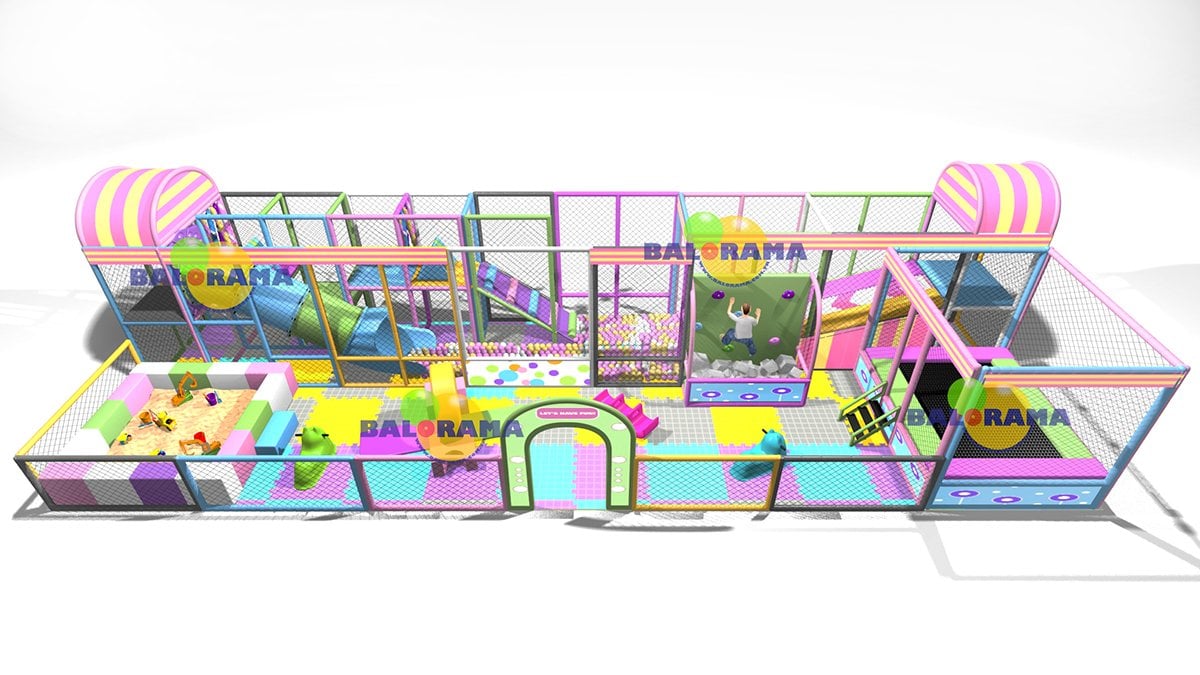 Softplay Top Havuzu 14x4x3h