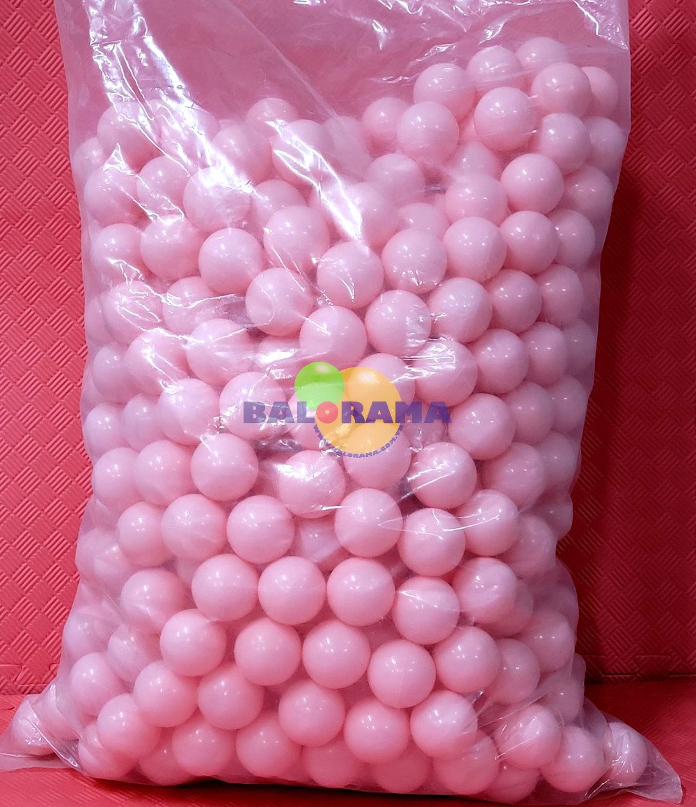 Oyun Havuzu Topu  Pembe 7cm - 500 Adet