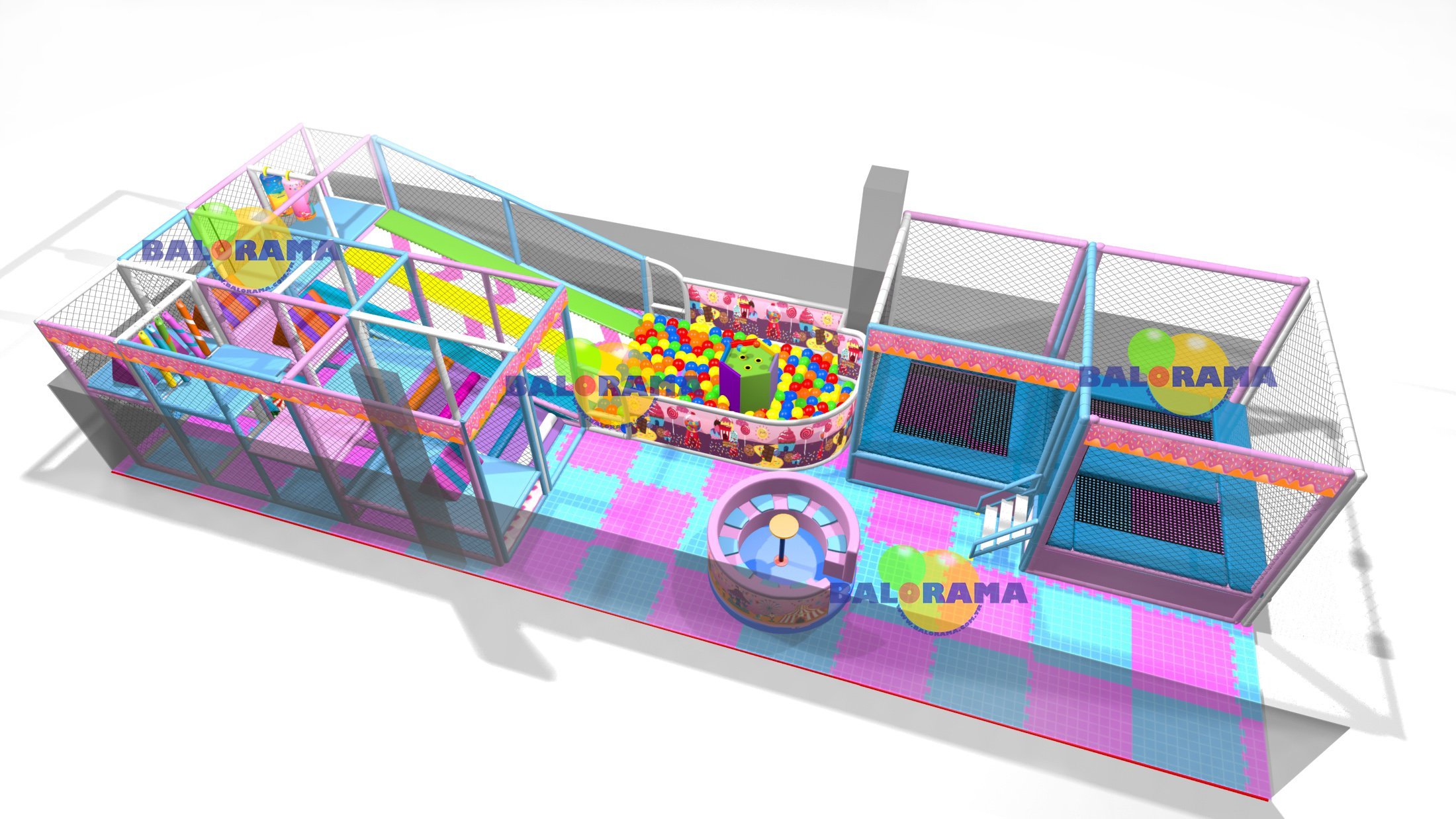 Softplay Oyun Alanı 70m2