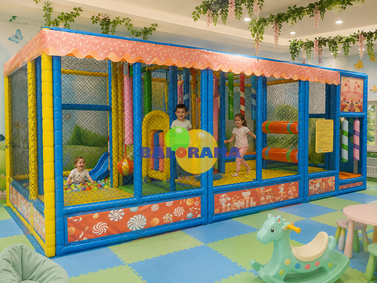 مسبح لعب ناعم 6x3x2.4h جبل