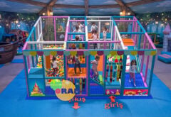 Softplay İç Mekan Oyun Parkı 5.3x4.7x2.5h Mt