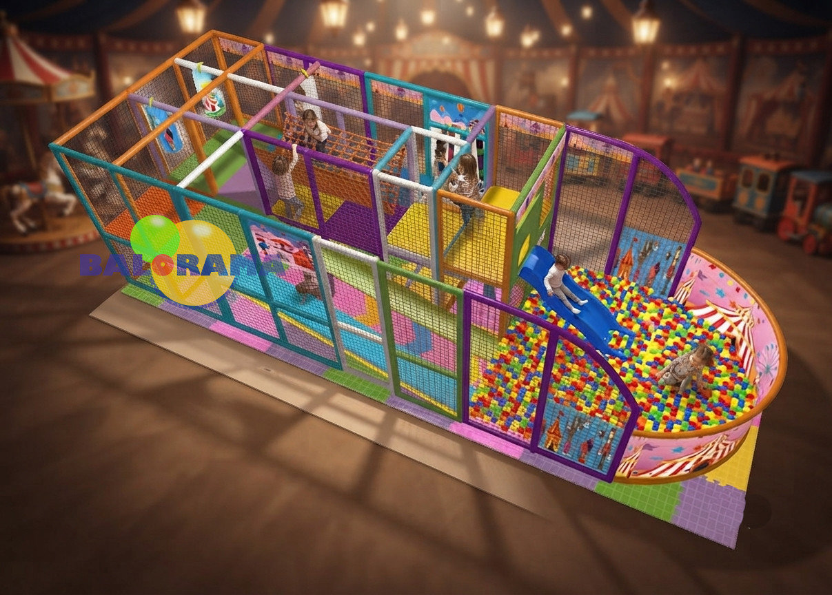 Softplay Gemi Oyun Parkı 8x3x2.5h Mt