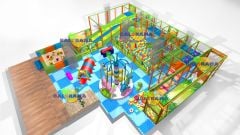 İç Mekan Oyun Alanı Softplay Park Top Havuzu 120m2
