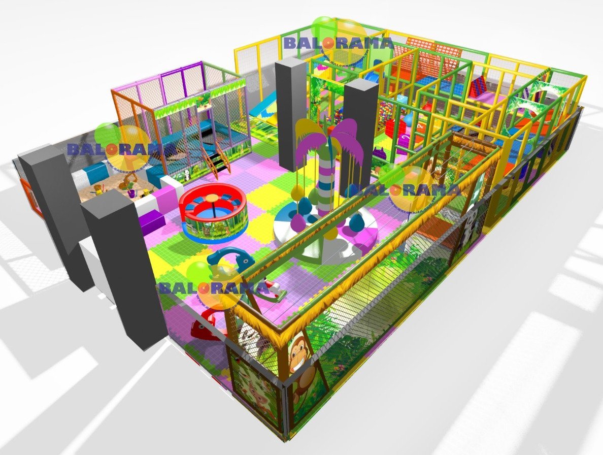 Yeni Nesil Softplay Oyun Havuzu 130m2
