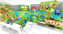 Softplay Oyun Parkı Projesi 180m2