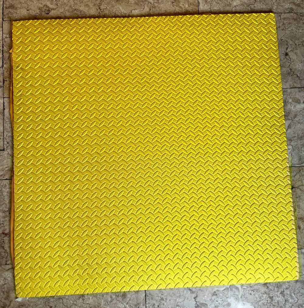 Tatami Duvar Koruma Minderi 1mx1mx13mm Sarı