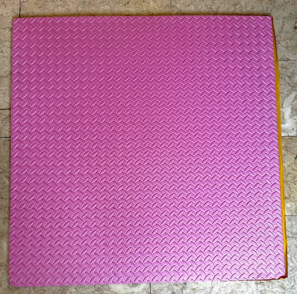 Tatami Duvar Koruma Minderi 1mx1mx13mm Pembe