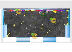 Climbing Unit with Foam Pool 3.2x2x2.15h Mt