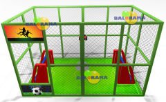 ملعب كرة قدم ناعم 4x2.5x2.5 ارتفاع جبل