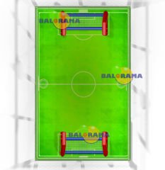 ملعب كرة قدم ناعم 4x2.5x2.5 ارتفاع جبل