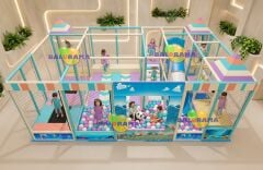 Softplay İç Mekan Oyun Parkı Roller Kaydırak 7.5x4.3x2.8