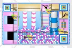 Softplay İç Mekan Oyun Parkı Roller Kaydırak 7.5x4.3x2.8