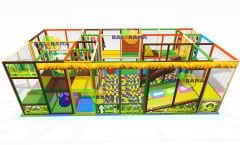 İç Mekan Boncuk Kaydıraklı Softplay Park 8x3.3x2.4h Mt