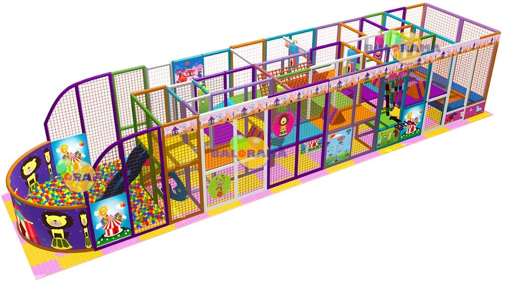 Aktiviteli Oyun Parkı 16x3.5x2.5h mt