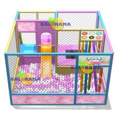 ملعب كاندي سوفت بلاي 3x3x2h جبل