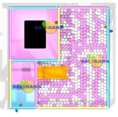 Candy Softplay Oyun Alanı 3x3x2h Mt