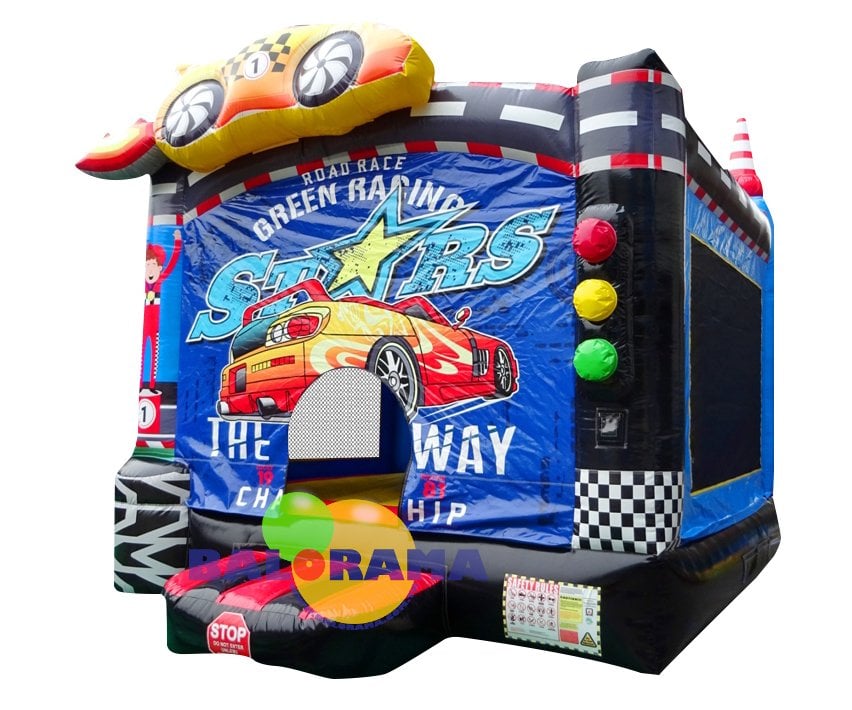 Racing Stars Şişme Oyun Parkuru 4x4x4h Mt