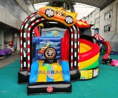 Racing Stars Şişme Oyun Parkuru 3.4x3x3h Mt