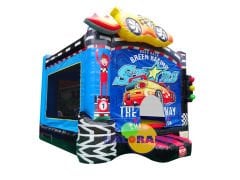 Racing Stars Şişme Oyun Parkuru 4x4x4h Mt