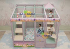 Softplay Engelli Parkur Top Havuzu 3.4x3.1x2.5h Mt