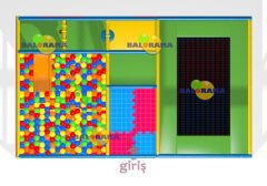 İç Mekan Oyun Parkı 5x3x2.5h Mt