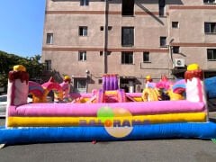 Şişme Donut Şeker Tema Oyun Parkı 7x4x2.4h