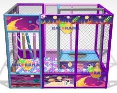 Trambolinli Top Havuzu 3x2x2h Mt