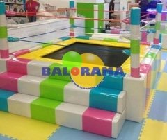 ترامبولين ناعم للعب 2.5 × 3 × 1.5 متر