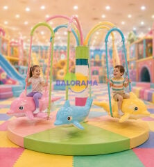 Softplay Dönen Yunuslar