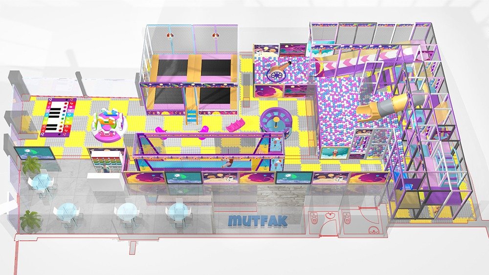 İç Mekan Oyun Grubu 150m2