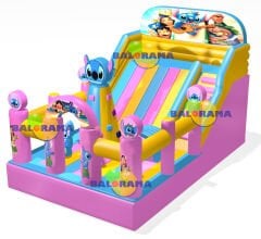 Sevimli Karakterler Şişme Oyun Parkı 8x5x4.5h Mt