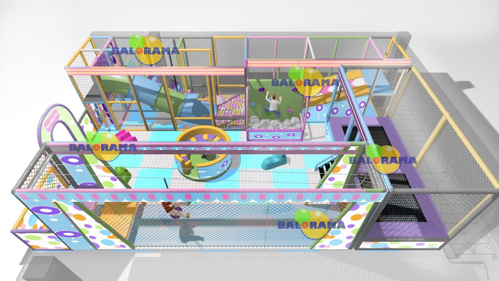 Softplay Top Havuzu 10x6x2.5h Mt