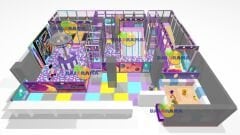 Galaksi Softplay Park 120m2