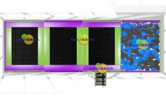 Trambolin Park 11x3.4x2.8h