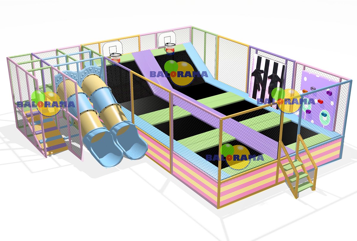 Yeni Nesil Trambolin Park 10x8x4.6h