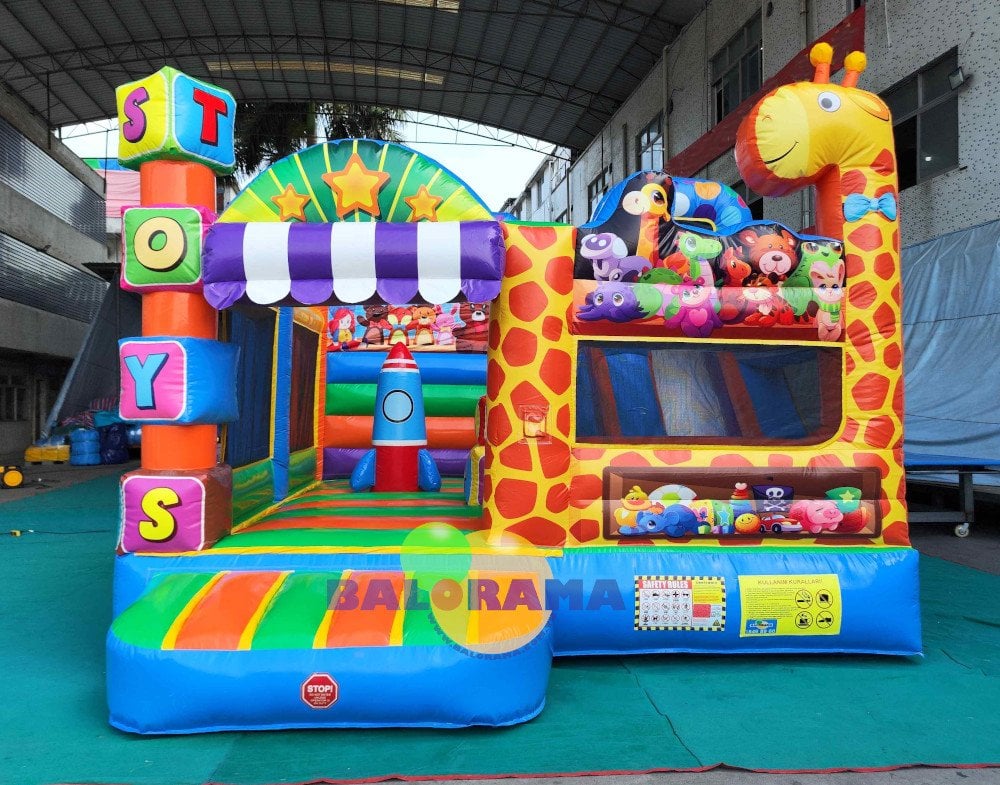 Şişme Oyun Toys Shop 5.3x4.5x3.5h Mt