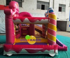 ملعب كاندي كومبو القابل للنفخ 3.4 × 3 × 3 ارتفاع