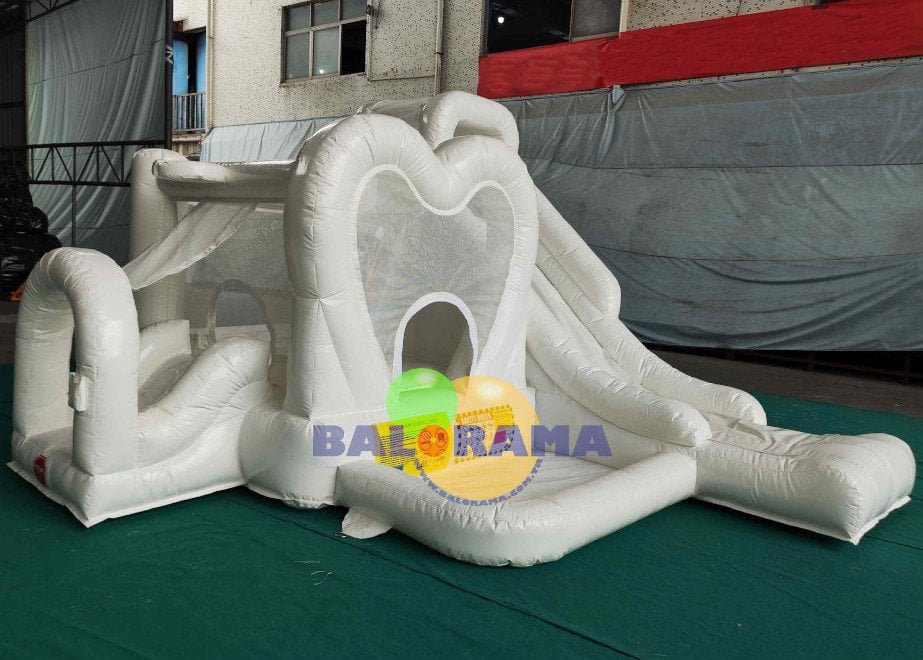 Şişme Oyun Parkı Kalpli Kombo 4x3.6x2.5h Mt