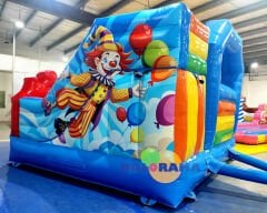 Renkli Sirk Şişme Oyun Parkı 5.2x4.5x3.8h Mt