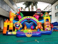 Happy Robot Şişme Oyun Parkı 6x5.6x4.2h Mt