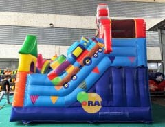 Happy Robot Şişme Oyun Parkı 6x5.6x4.2h Mt