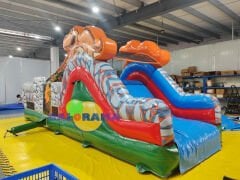 Sevimli Dinozorlar Engelli Parkur 7.5x2.4x3.3h Mt