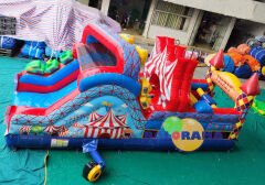 Karnaval Şişme Engelli Parkur 7.5x2.4x3h Mt