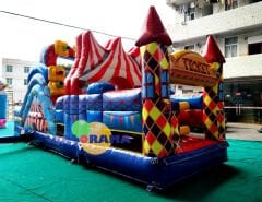 Karnaval Şişme Engelli Parkur 7.5x2.4x3h Mt