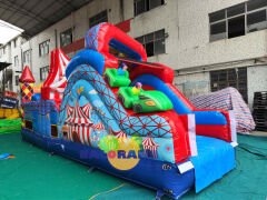Karnaval Şişme Engelli Parkur 7.5x2.4x3h Mt