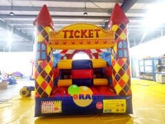 Karnaval Şişme Engelli Parkur 7.5x2.4x3h Mt