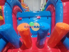 Karnaval Şişme Engelli Parkur 7.5x2.4x3h Mt