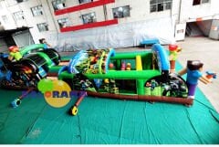 Mine Craft Dev Şişme Engelli Parkur 16x3x3.6h Mt